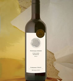 Coxhead Creek Vineyard Reserve Cabernet Franc (5 stars)