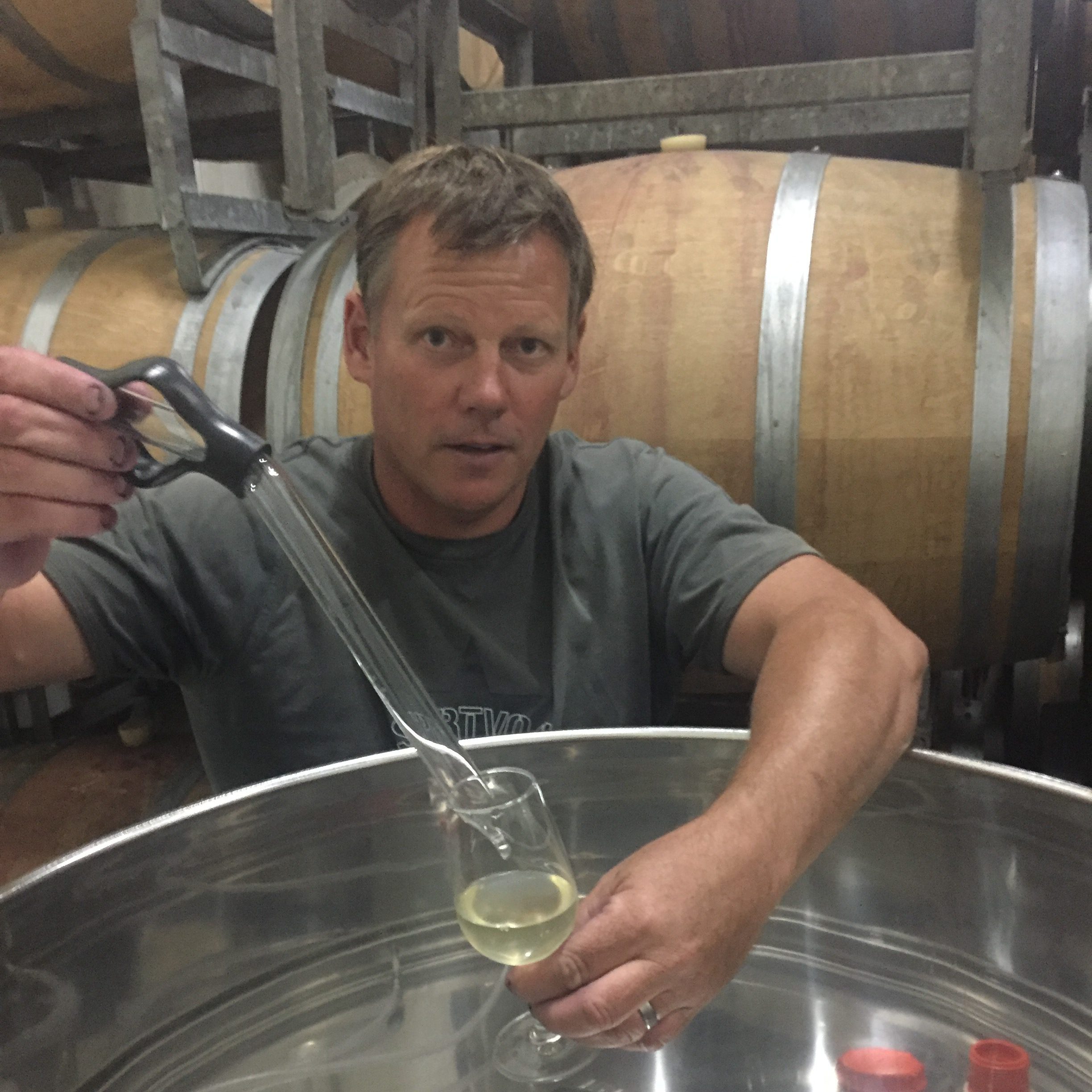 Vineyard manager is Mike Lima picking the 2017 Cabernet Franc